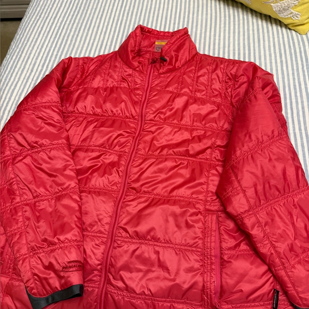 Cabela's Red Quilted Packable Jacket - image 1